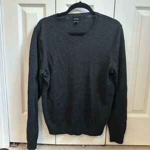 Apt. 9 Men's Charcoal Gray V-Neck Sweater